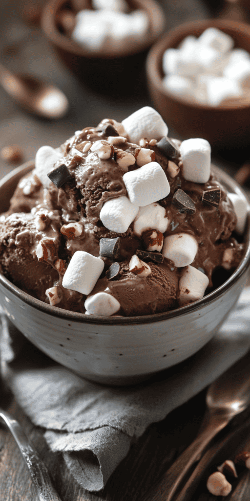 Ninja Your Way to Dessert Bliss with Rocky Road Adventure Ice Cream 1