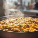 The Easiest One-Pot Cheesy Ground Beef and Rice Casserole You’ll Ever Make