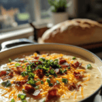 The Ultimate Comfort Food: One-Pot Loaded Baked Potato Soup That’ll Hug Your Soul