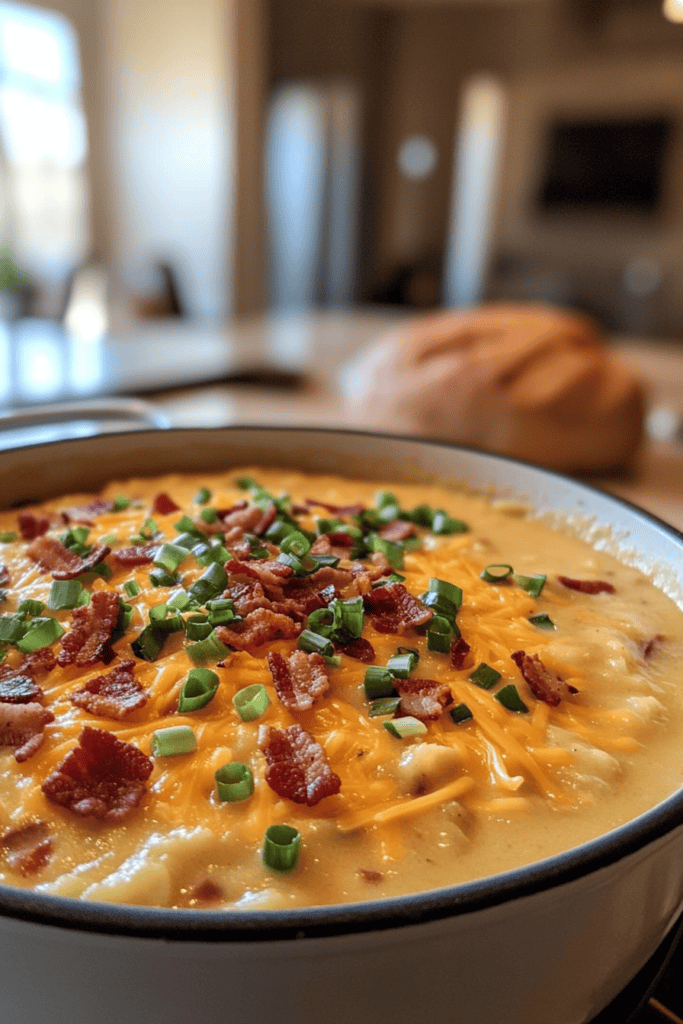 The Ultimate Comfort Food: One-Pot Loaded Baked Potato Soup That'll Hug Your Soul 1