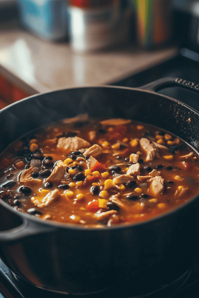 One-Pot Wonder: Quick Chicken Tortilla Soup for Busy Moms 5