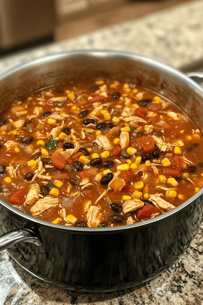 One-Pot Wonder: Quick Chicken Tortilla Soup for Busy Moms 3