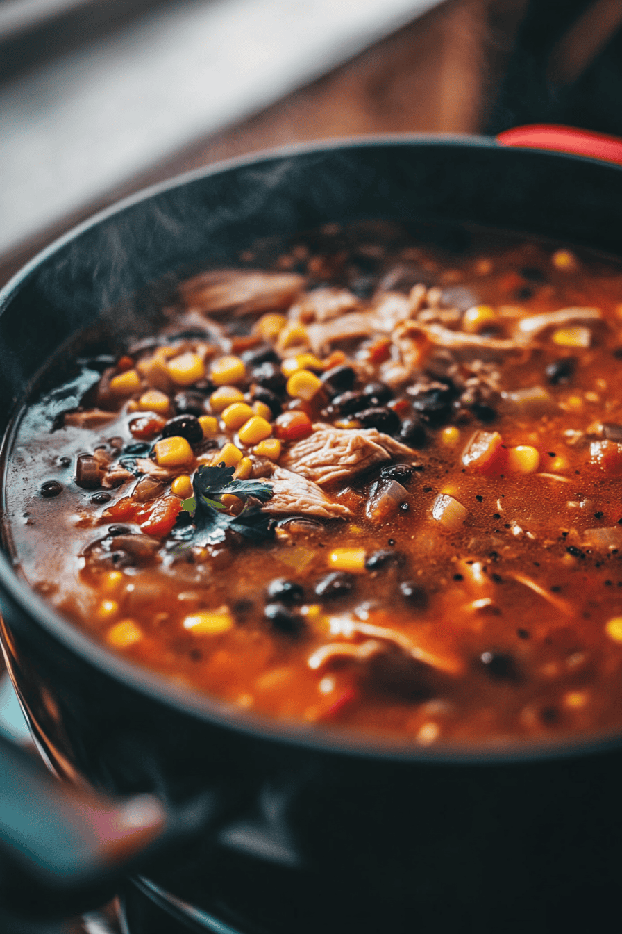 One-Pot Wonder: Quick Chicken Tortilla Soup for Busy Moms 4