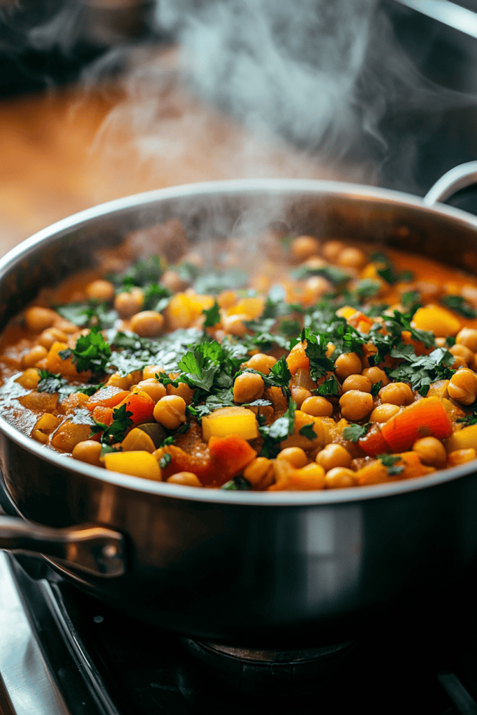 Spice Up Dinner with One-Pot Vegetable and Chickpea Curry