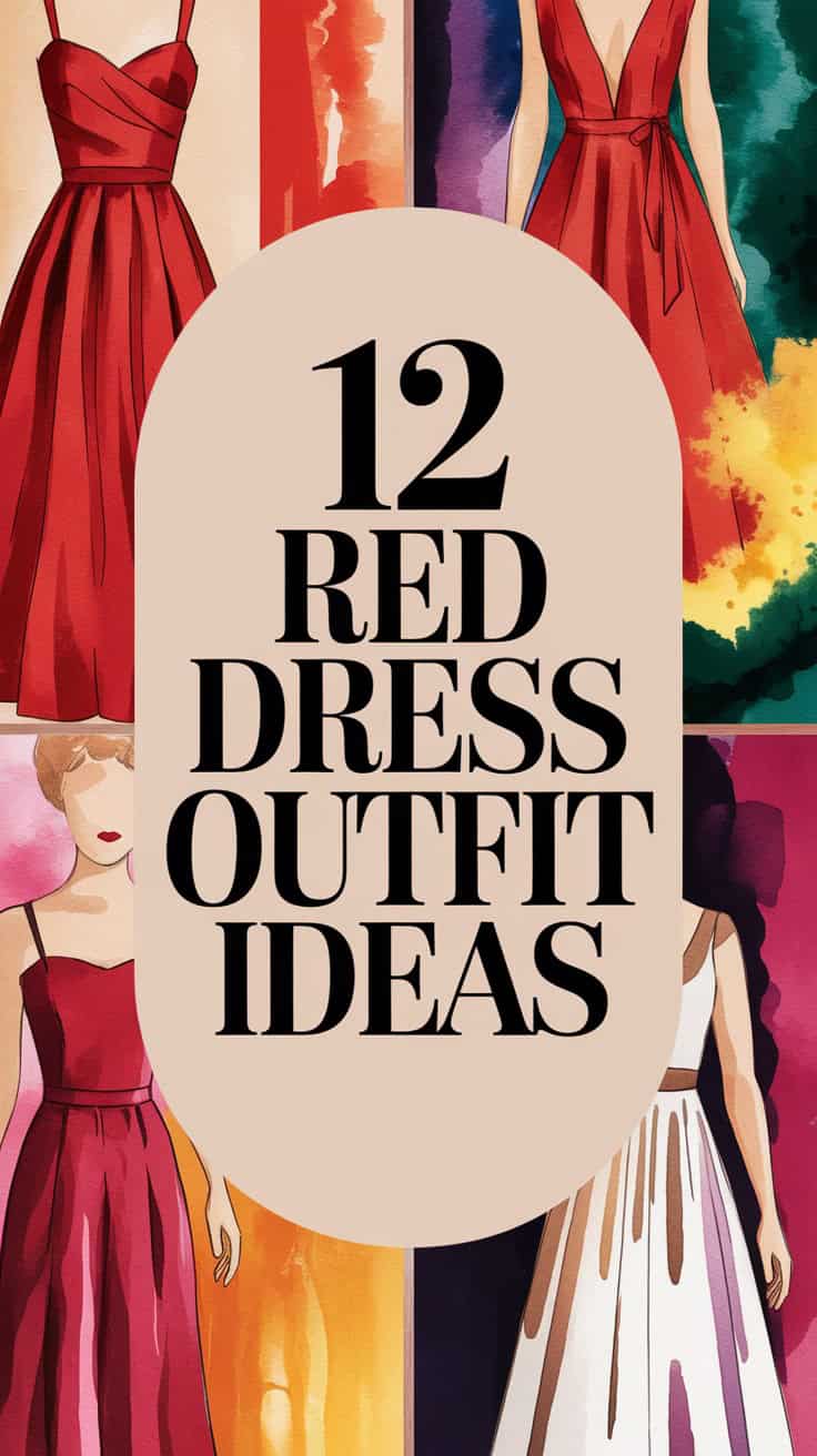 12 Casual Red Dress Outfit Ideas for Everyday Wear: Effortless Style for Every Occasion