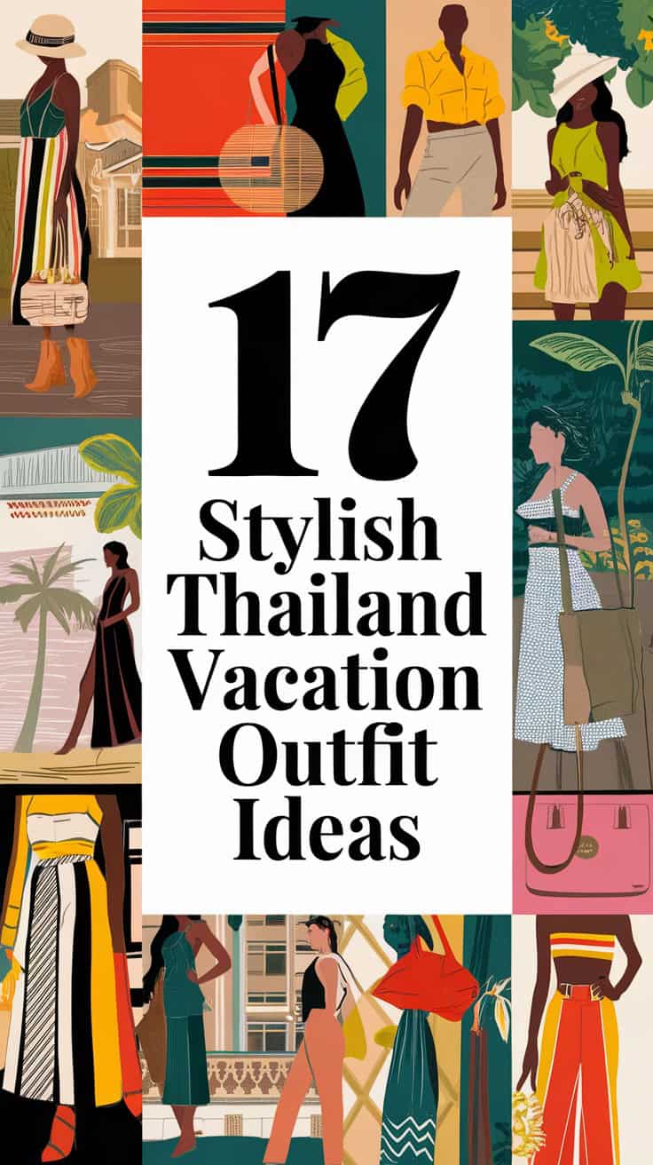 17 Thailand Vacation Outfit Ideas for a Tropical Escape: Style Tips for Your Perfect Getaway