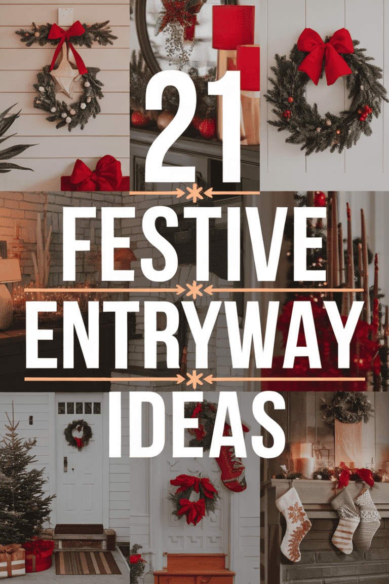 21 Christmas Entryway Ideas For Your Home That Will Make Santa Jealous