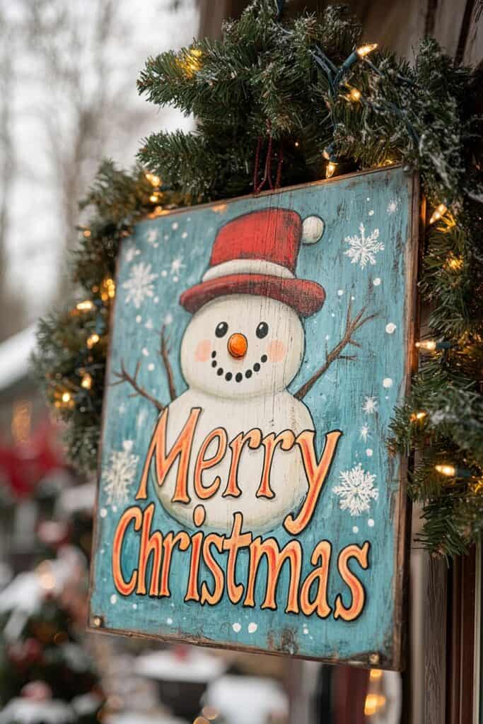 Christmas Entryway Ideas to Greet Your Guests 19
