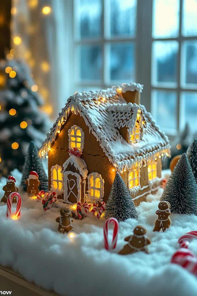 Christmas Entryway Ideas to Greet Your Guests 18