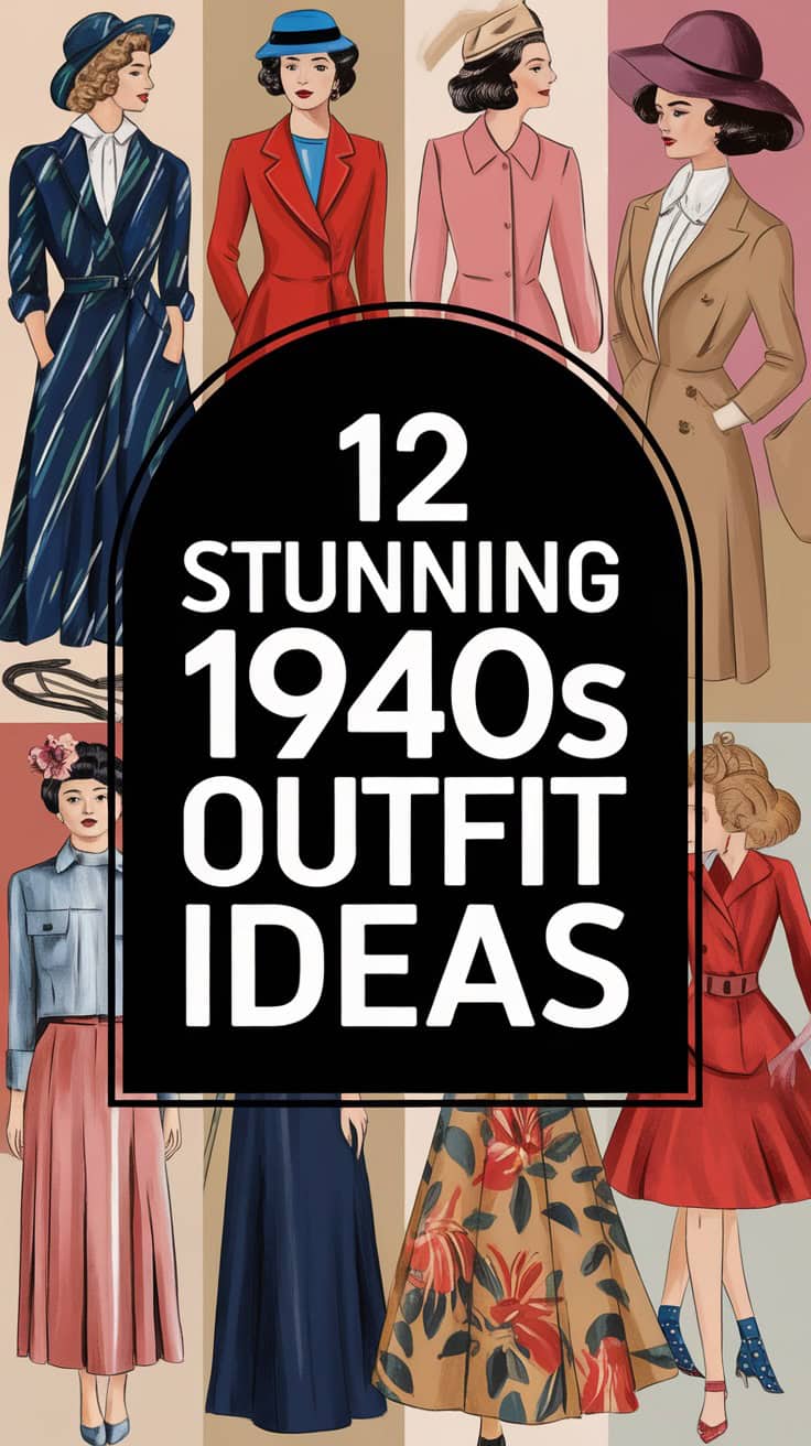 1940s Outfit Ideas for a Vintage Look