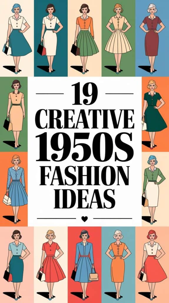 19 Fabulous 50s Outfit Ideas for Women Who Love Retro Flair: Embrace Timeless Style and Unleash Your Inner Diva!
