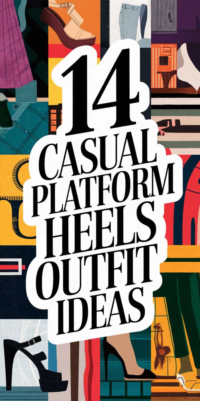 Ways to Style Casual Platform Heels