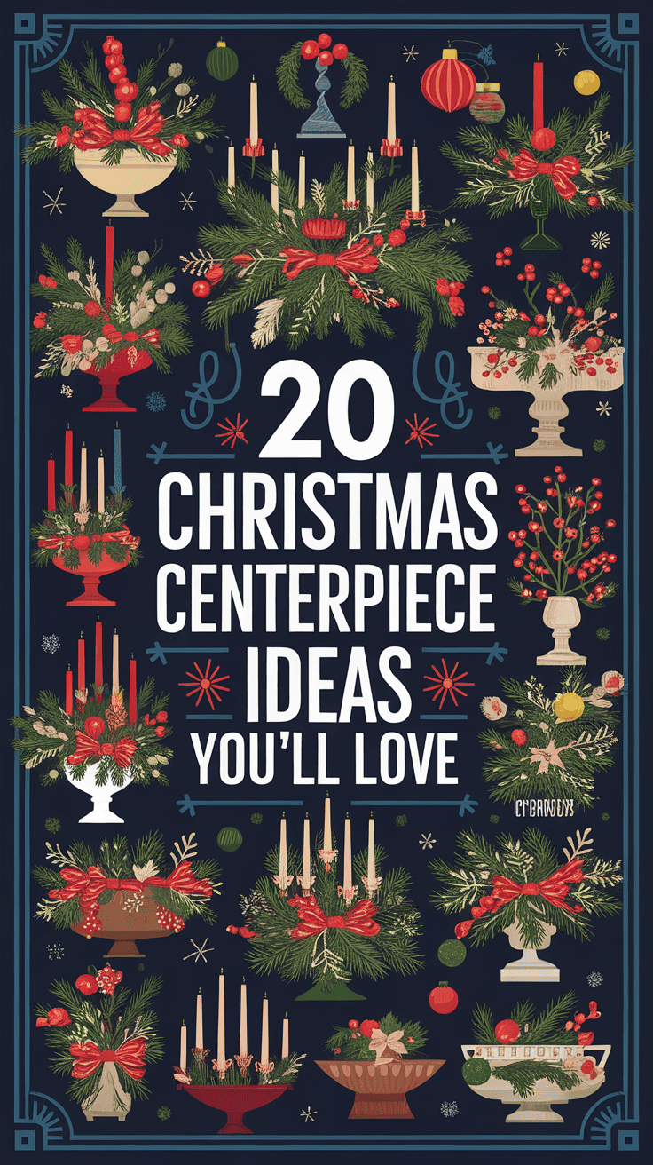 Christmas Table Centerpieces for a Festive Feast