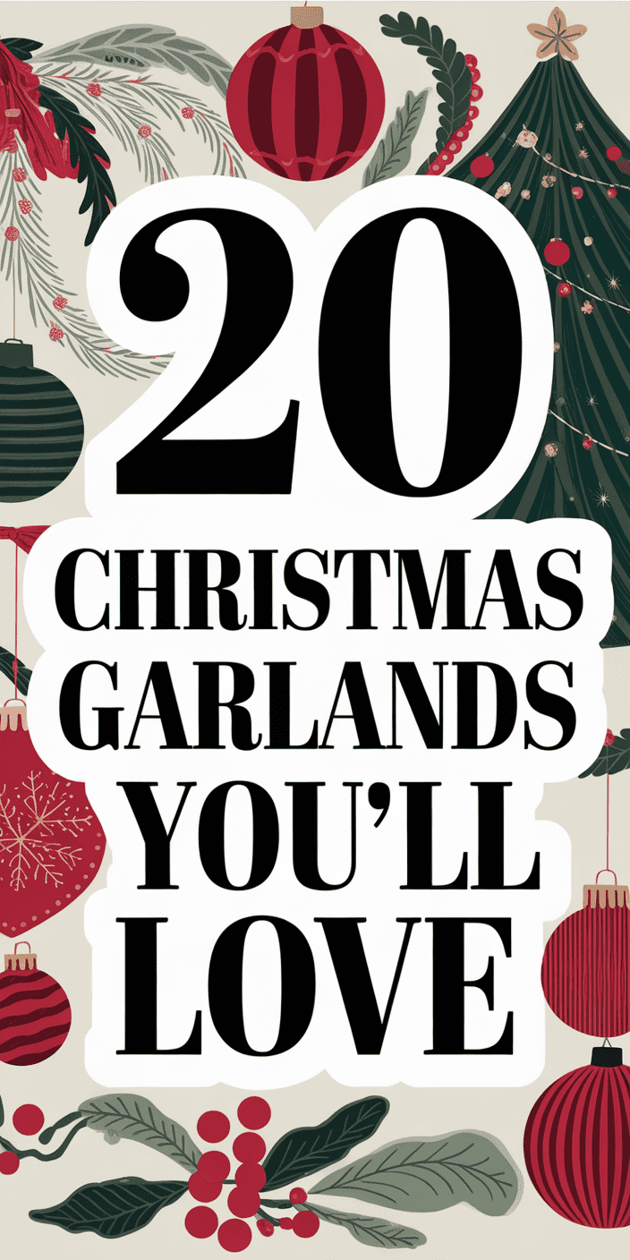 Christmas Garland Ideas to Decorate Your Home 6