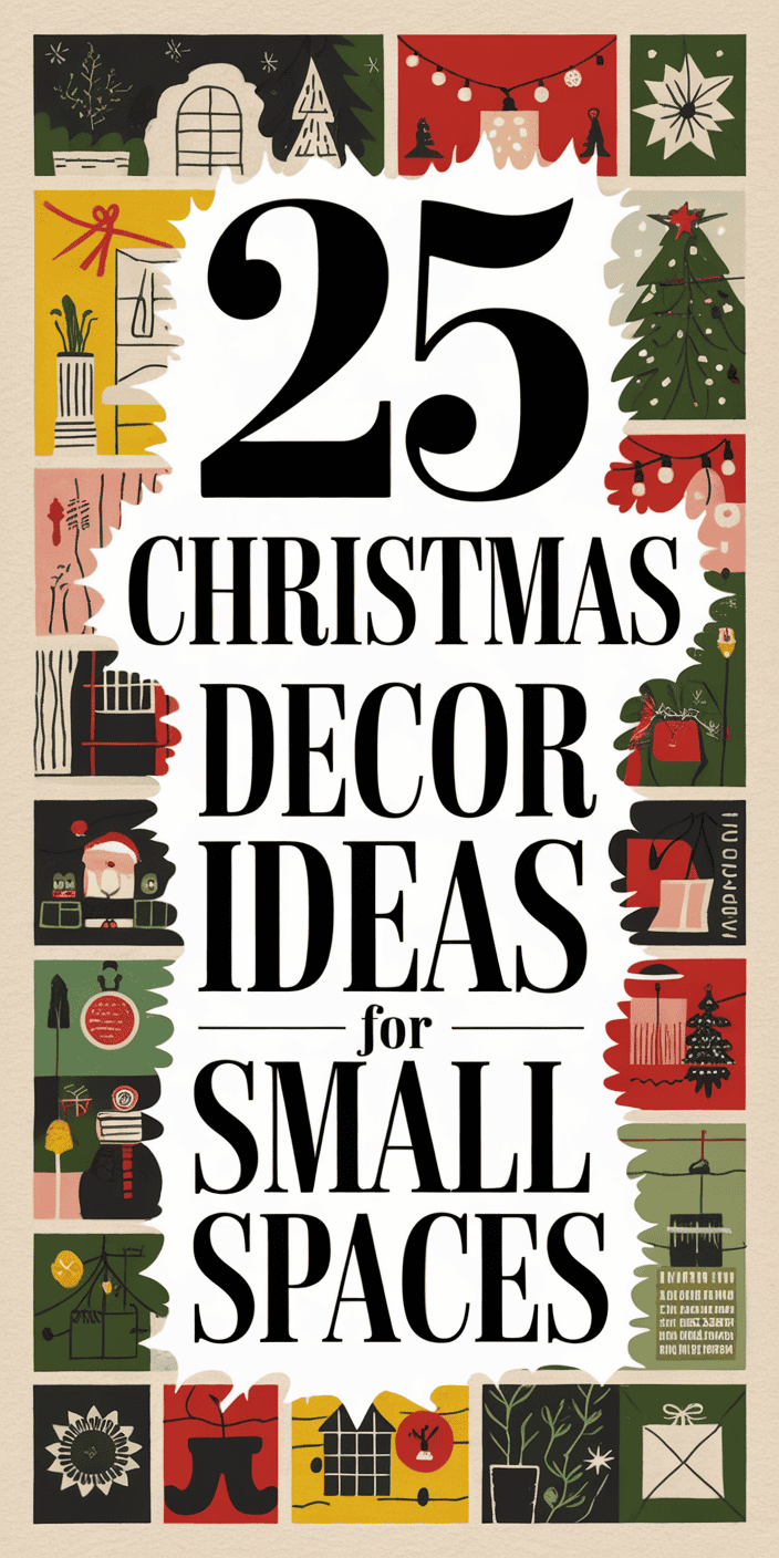 Space-Saving Christmas Decor Ideas for Apartments 7