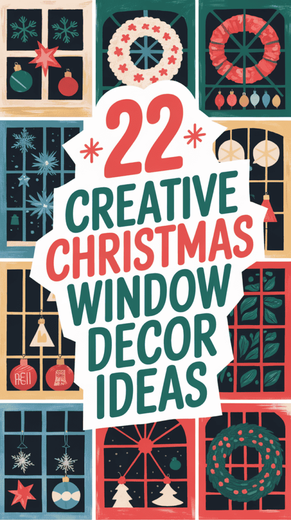 22 Charming Christmas Window Decorations to Brighten Your View: Festive Ideas You’ll Love