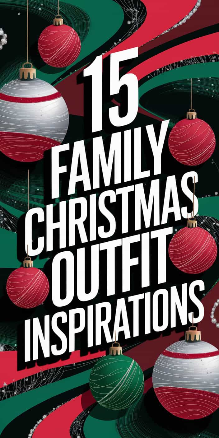 15 Family Christmas Outfit Ideas to Capture Unforgettable Holiday Memories