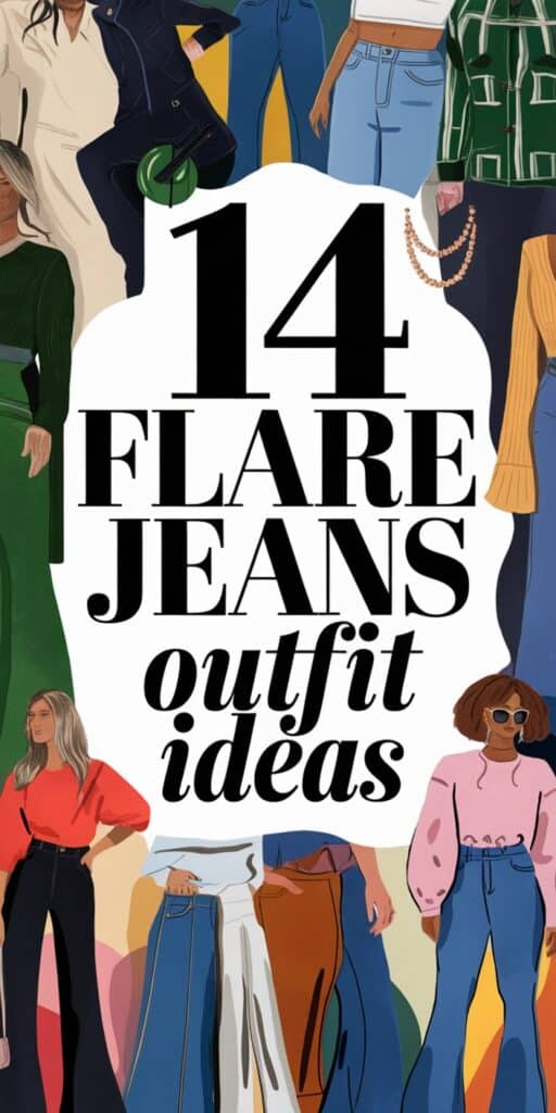14 Flare Jeans Outfit Ideas to Flaunt Your Style with Confidence and Flair