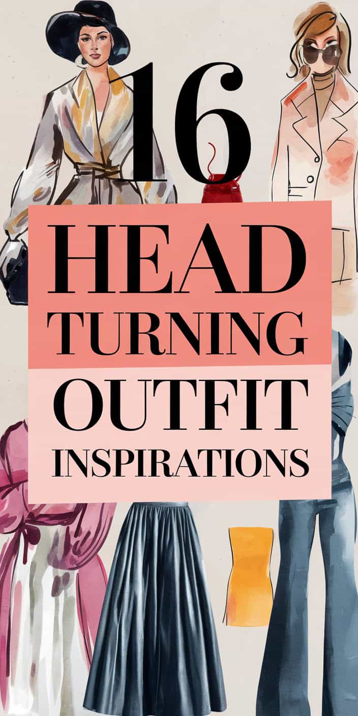 16 Iconic Outfit Ideas to Turn Heads in Style: Unleash Your Inner Fashionista!