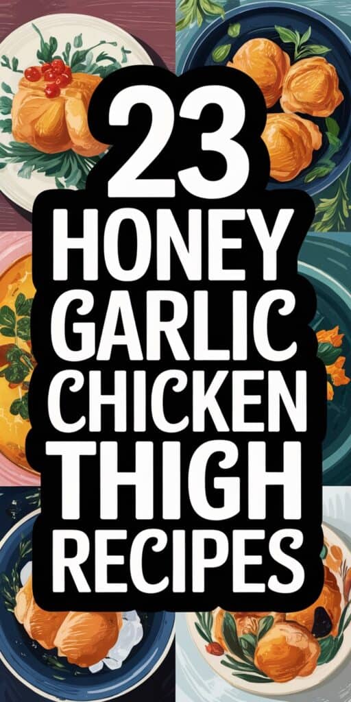 23 Honey Garlic Chicken Thigh Recipes You’ll Absolutely Love!