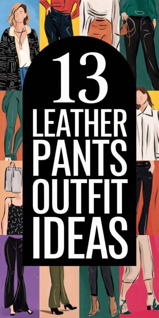 13 Leather Pants Outfit Ideas for an Edgy Look That Will Make Heads Turn!