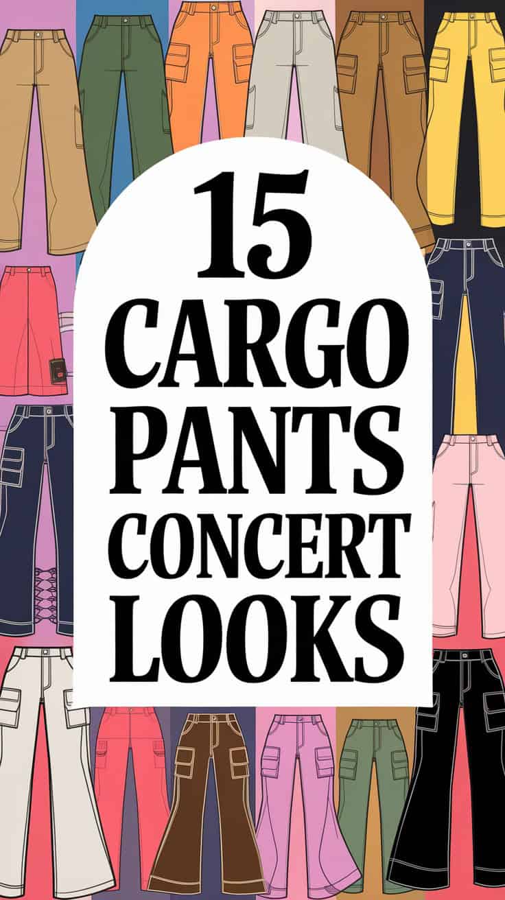Cargo Pants Concert Outfit Ideas