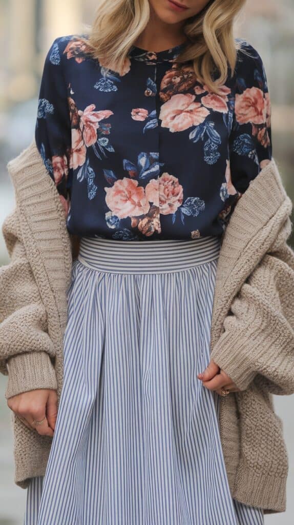 18 Mismatched Outfit Ideas for Women Who Love to Stand Out and Shine! 13