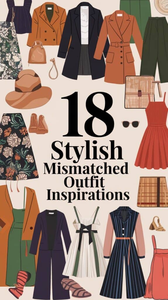 18 Mismatched Outfit Ideas for Women Who Love to Stand Out and Shine!