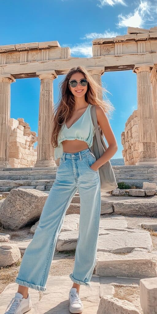 16 Modest Greece Outfit Ideas for a Cultural Adventure You'll Love! 4 16 Modest Greece Outfit Ideas for a Cultural Adventure You'll Love! 4