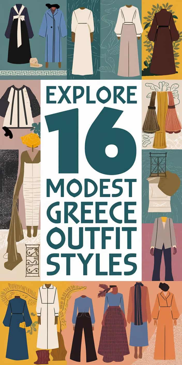 16 Modest Greece Outfit Ideas for a Cultural Adventure You’ll Love!