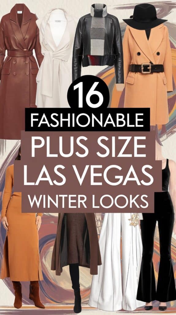 16 Plus Size Las Vegas Winter Outfit Ideas That Balance Glam and Comfort Perfectly!