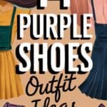 14 Purple Shoes Outfit Ideas to Stand Out and Shine Brighter Than Ever!
