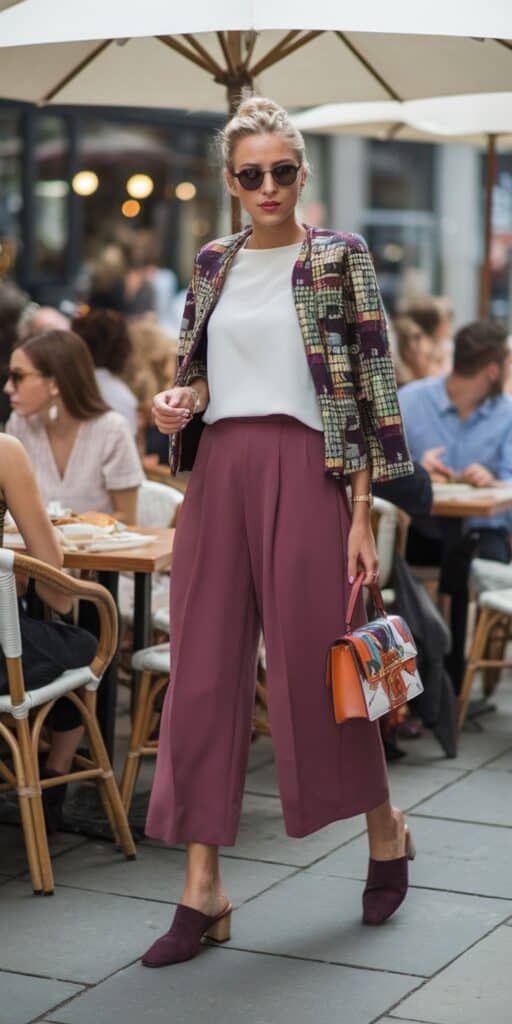 14 Purple Shoes Outfit Ideas to Stand Out and Shine Brighter Than Ever! 7 14 Purple Shoes Outfit Ideas to Stand Out and Shine Brighter Than Ever! 7