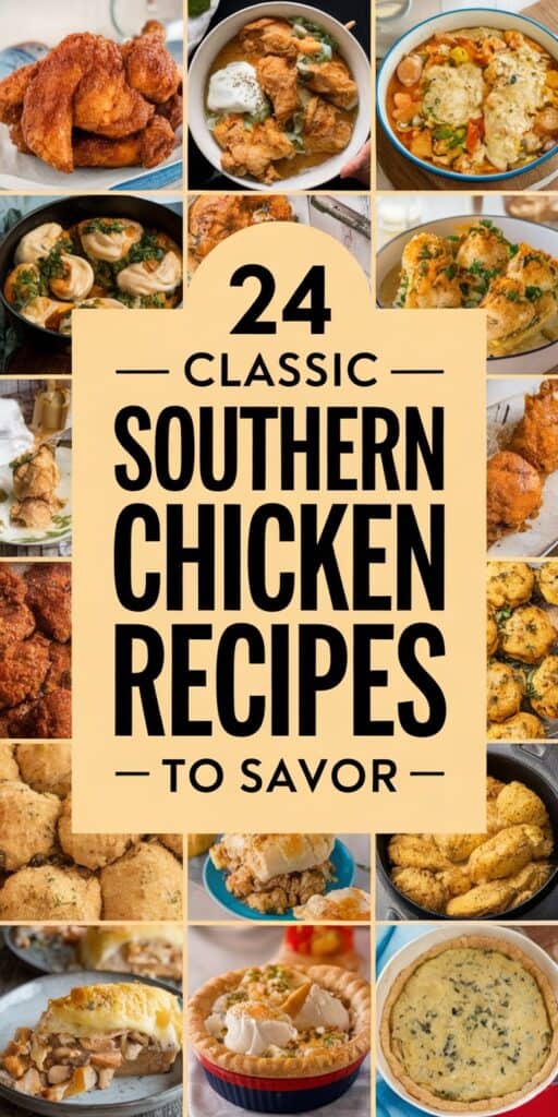 24 Classic Southern Chicken Recipes for Comforting Family Meals