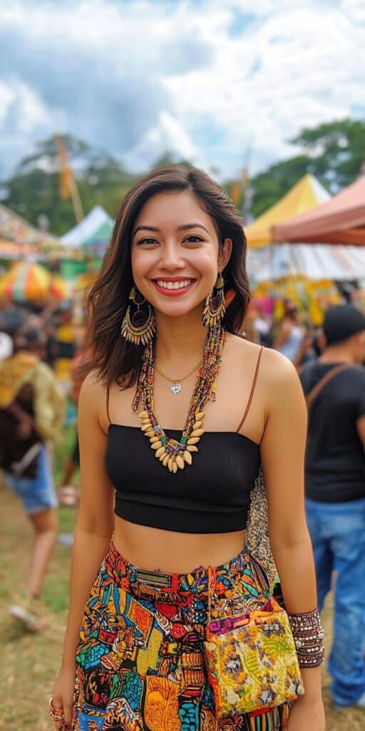 18 Summer Fest Outfit Ideas for Festival Fun That Will Make You Shine! 15 18 Summer Fest Outfit Ideas for Festival Fun That Will Make You Shine! 9