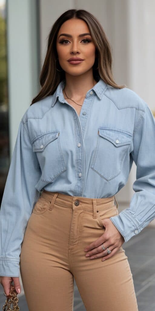 17 Tan Pants Outfit Ideas for Neutral Chic: Elevate Your Style Game Effortlessly! 11 17 Tan Pants Outfit Ideas for Neutral Chic: Elevate Your Style Game Effortlessly! 10