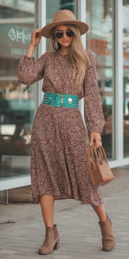 13 Turquoise Western Outfit Ideas to Make You Shine All Season Long! 14 13 Turquoise Western Outfit Ideas to Make You Shine All Season Long! 13