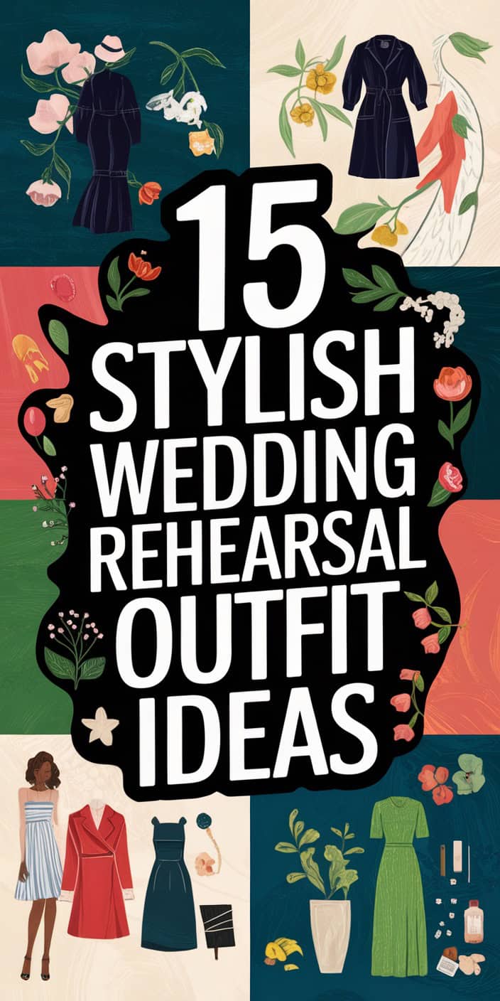 15 Wedding Rehearsal Dinner Outfit Ideas to Dress to Impress: Stand Out and Shine on Your Special Night!