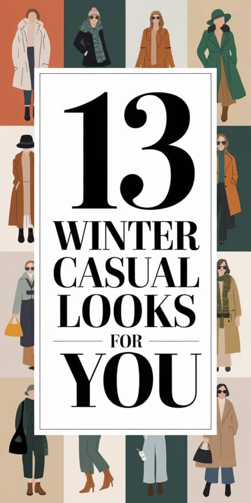 13 Winter Casual Outfit Ideas for Simple and Warm Fashion You’ll Love to Wear