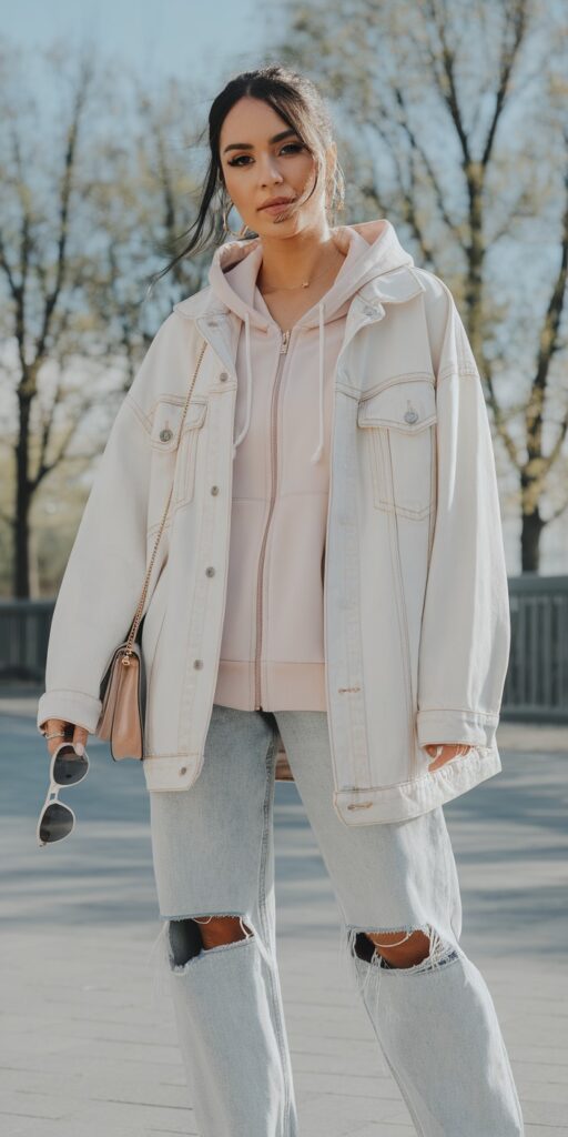 17 Zip-Up Hoodie Outfit Ideas for Cozy Chic: Elevate Your Comfort Style Today! 1