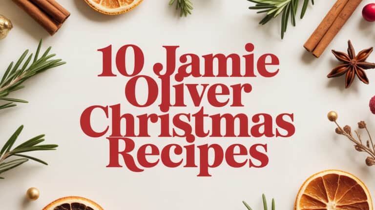 10 Jamie Oliver Christmas Recipes to Add a Touch of British Charm to Your Holiday Table