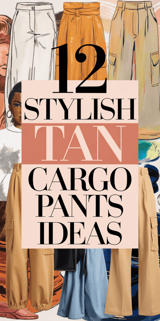 Tan Cargo Pants Outfits for Effortless Style