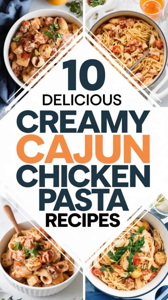 10 Creamy Cajun Chicken Pasta Recipes That Will Spice Up Your Dinner Tonight!