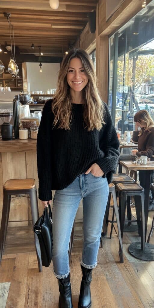 14 All-Black Outfit Ideas for Women to Embrace the Classics and Feel Confident! 6 14 All-Black Outfit Ideas for Women to Embrace the Classics and Feel Confident! 5