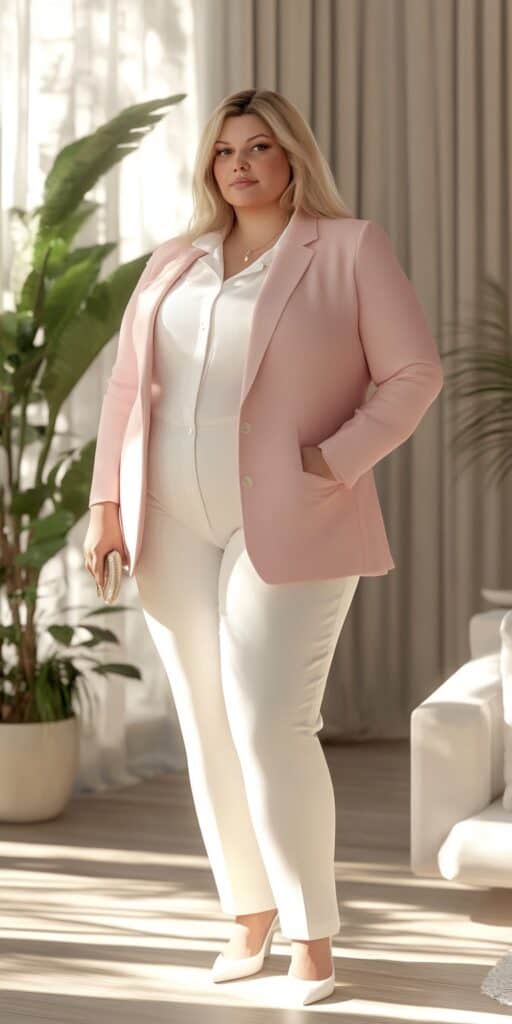 13 Blazer Outfit Ideas for Plus Size Women That Will Make Heads Turn! 4 13 Blazer Outfit Ideas for Plus Size Women That Will Make Heads Turn! 3