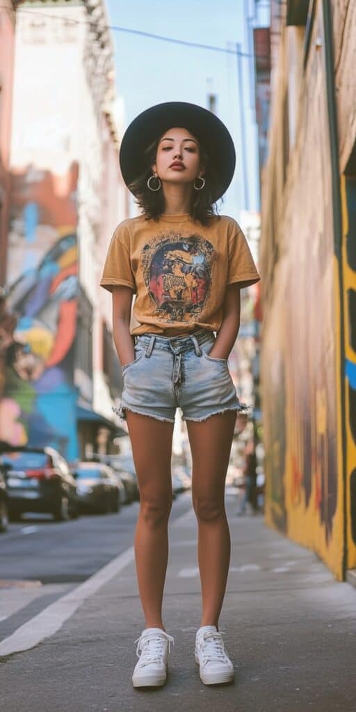 Jean Shorts Outfit Ideas for Summer 2