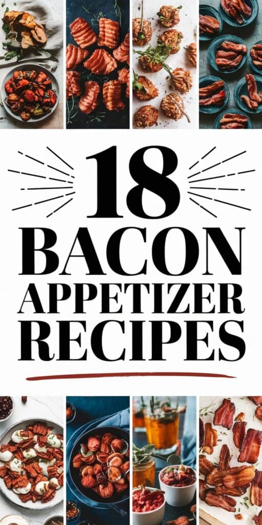 18 Bacon Appetizers That Disappear First: Irresistible Party Bites Your Guests Will Devour