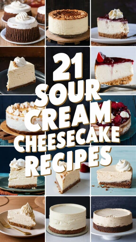 21 Sour Cream Cheesecake Recipes That Will Make Your Taste Buds Dance