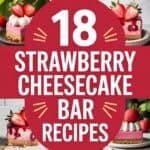 18 Strawberry Cheesecake Bars Recipes That Will Make Your Taste Buds Dance