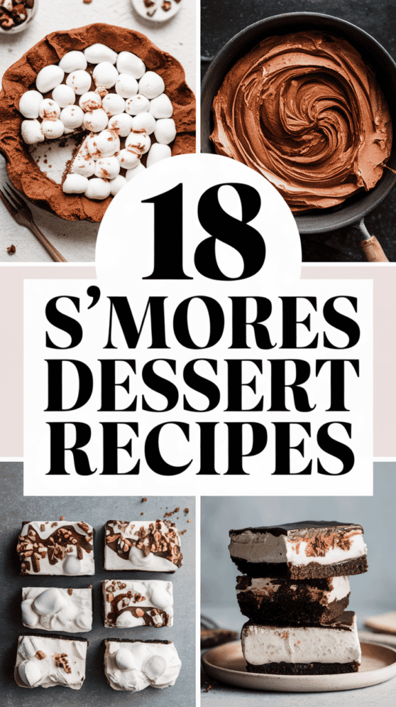 18 S’mores Dessert Recipes Beyond the Campfire: Gooey Goodness for Any Occasion